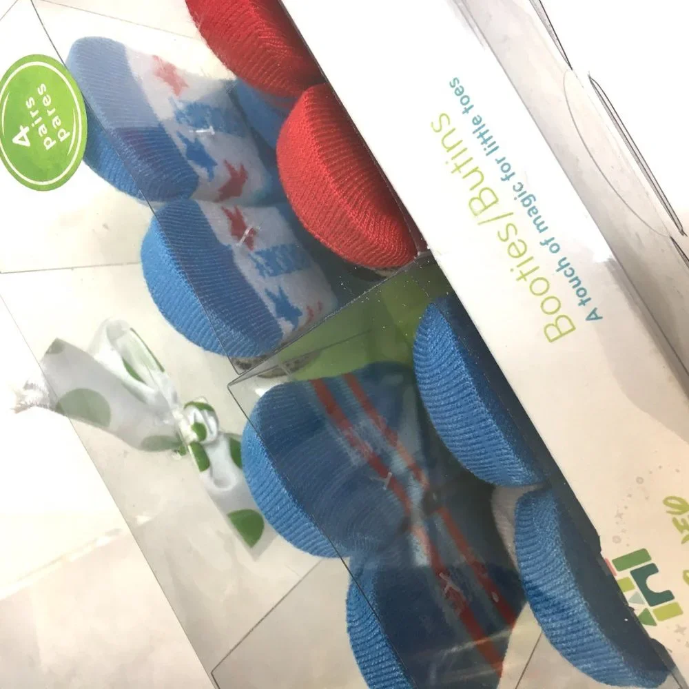 Disney 4 pair Mickey Mouse New Baby Booties NIB NWT